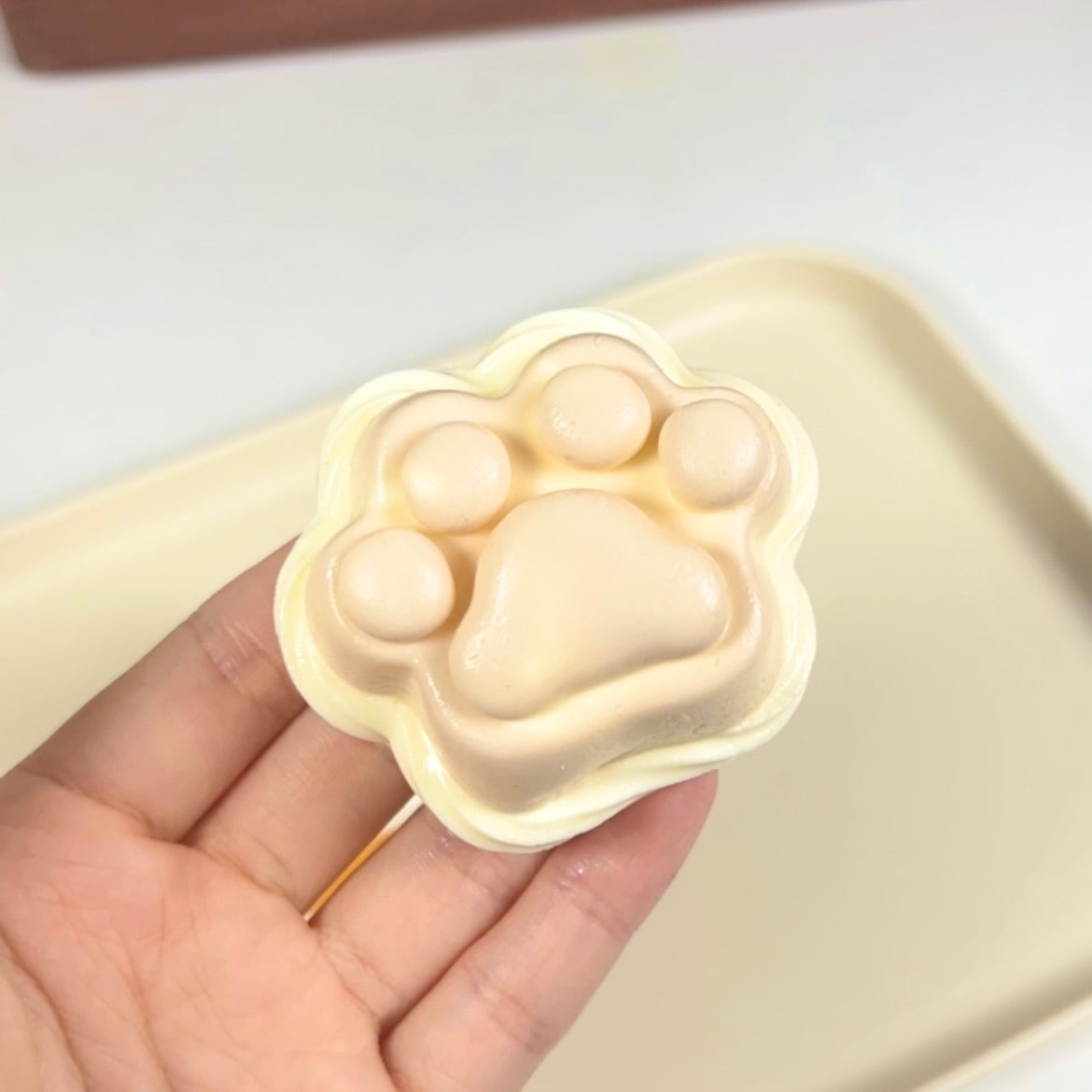 Cat Paw Sandwich Cookie Squishy Toy