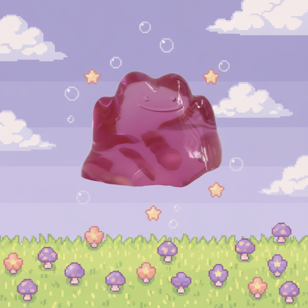 Jelly Ditto Squishy Toy