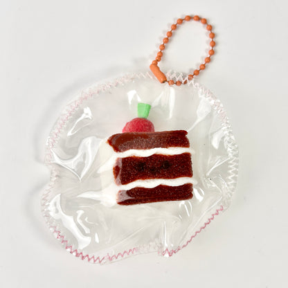 Mini Food Squishy Keychain