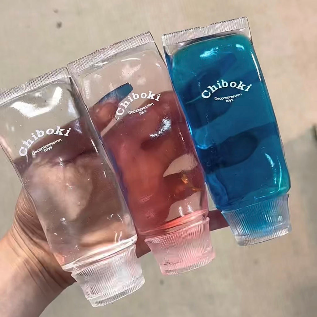 Clear Toothpaste Tube Stress Ball