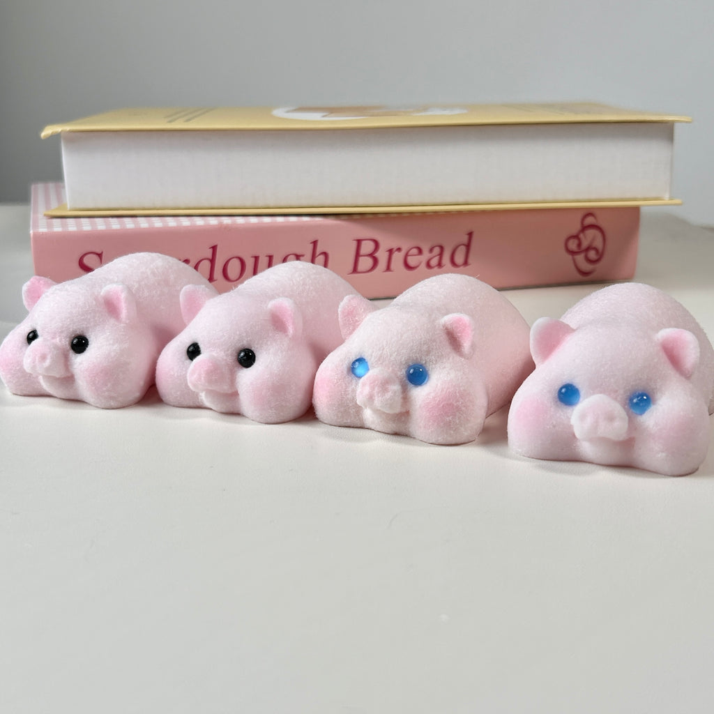 Fluffy Piggy Squishy Toy
