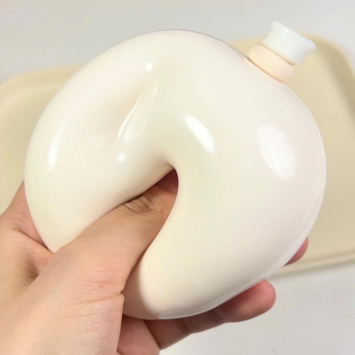 Cheese-Texture Stress Ball