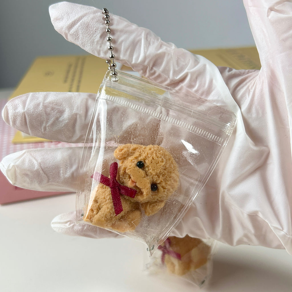 Mini Teddy Dog Squishy Toy