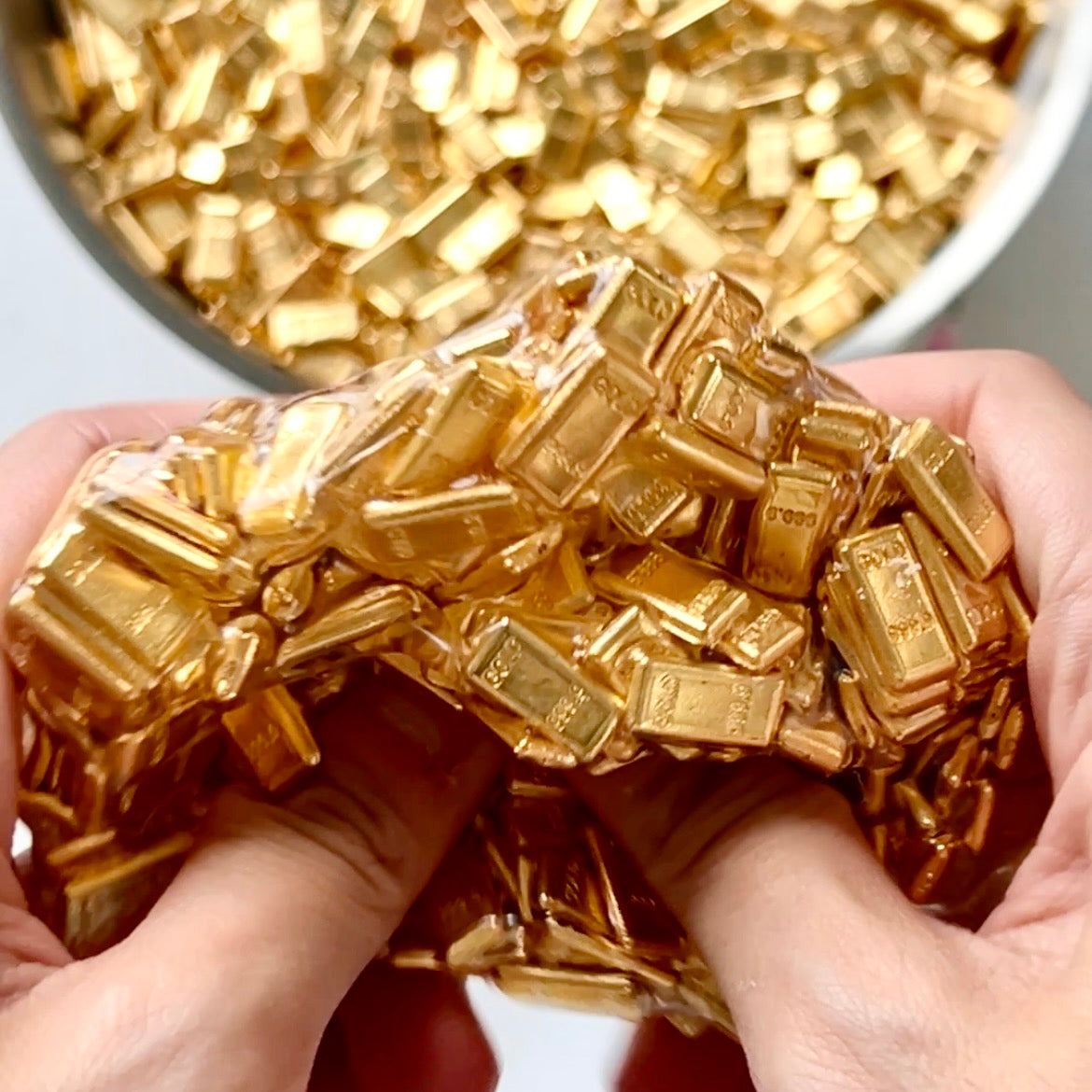 Gold Bar Stress Ball 🏆