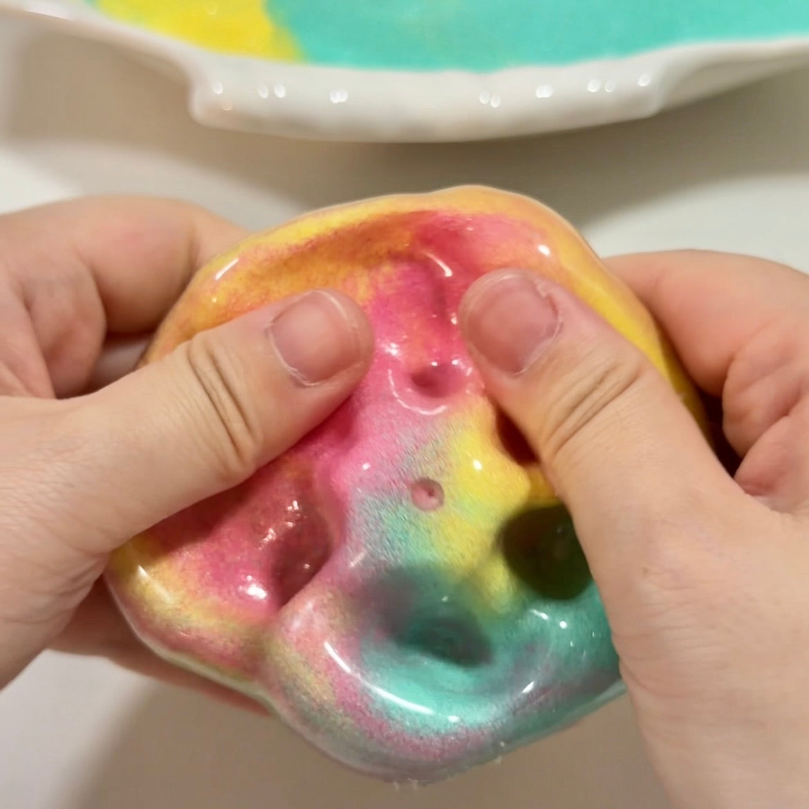 Rainbow Sherbet Sandy Ball