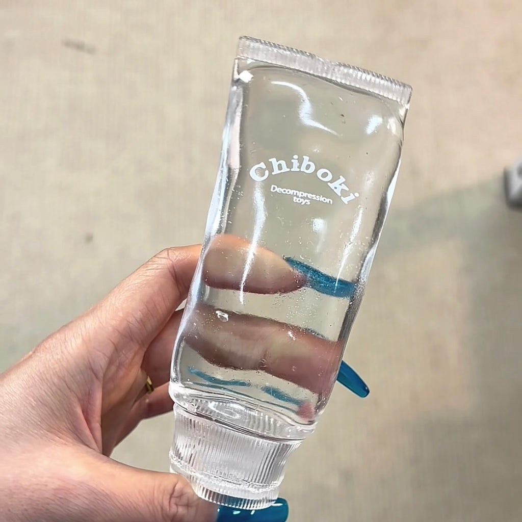 Transparent Toothpaste Clear Toothpaste Tube Stress Ball – bibisquishy