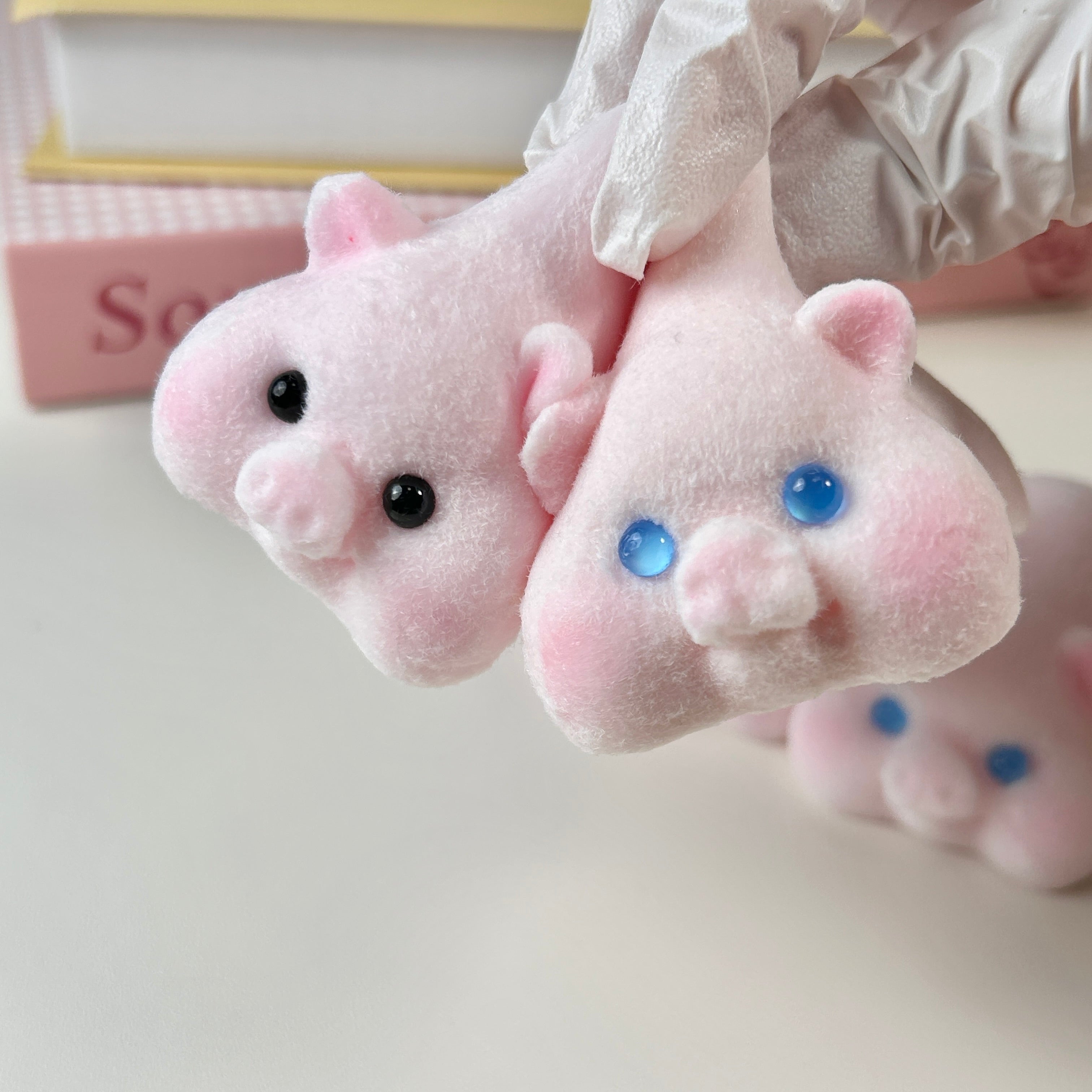 Fluffy Piggy Squishy Toy