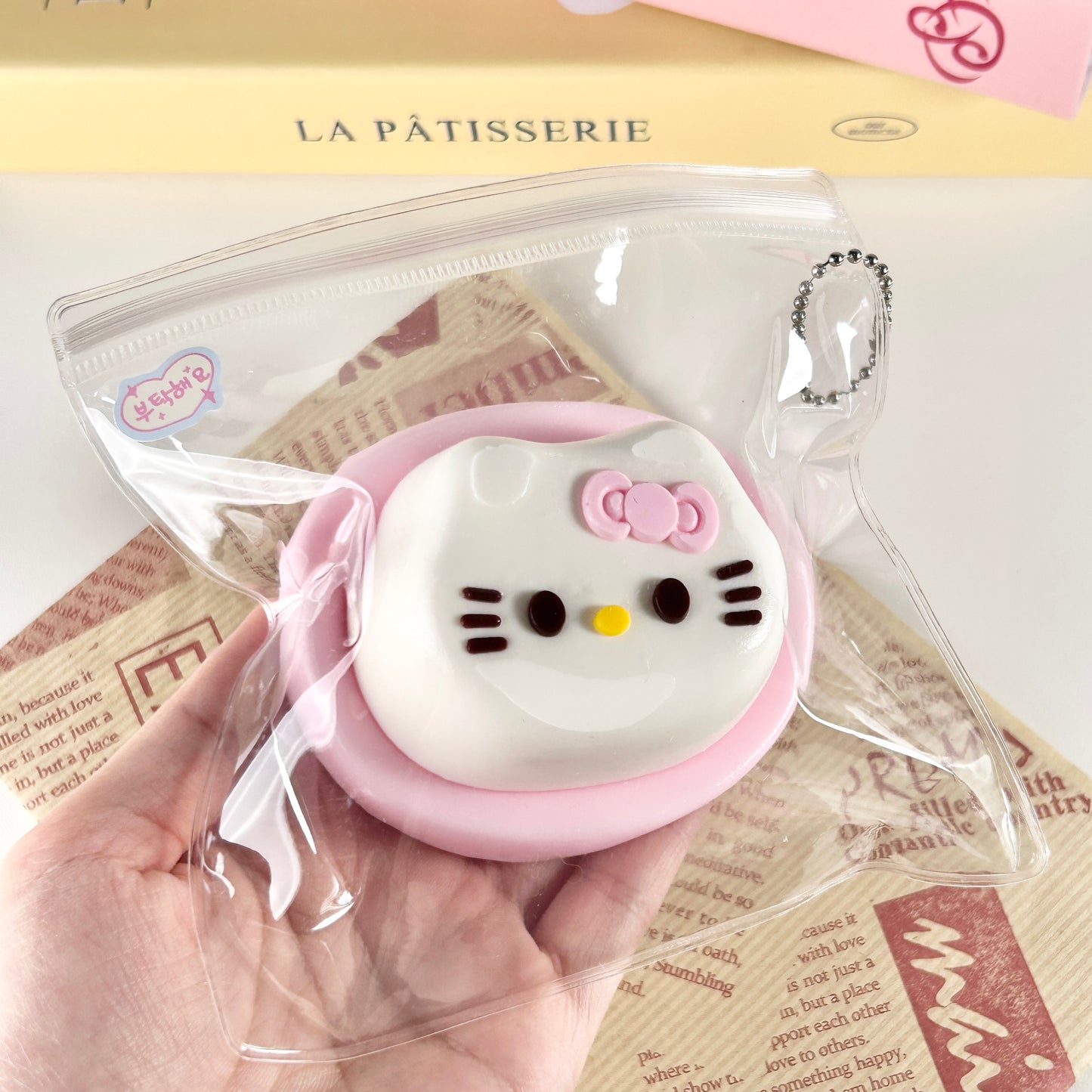 Kitty Pudding Squishy Toy