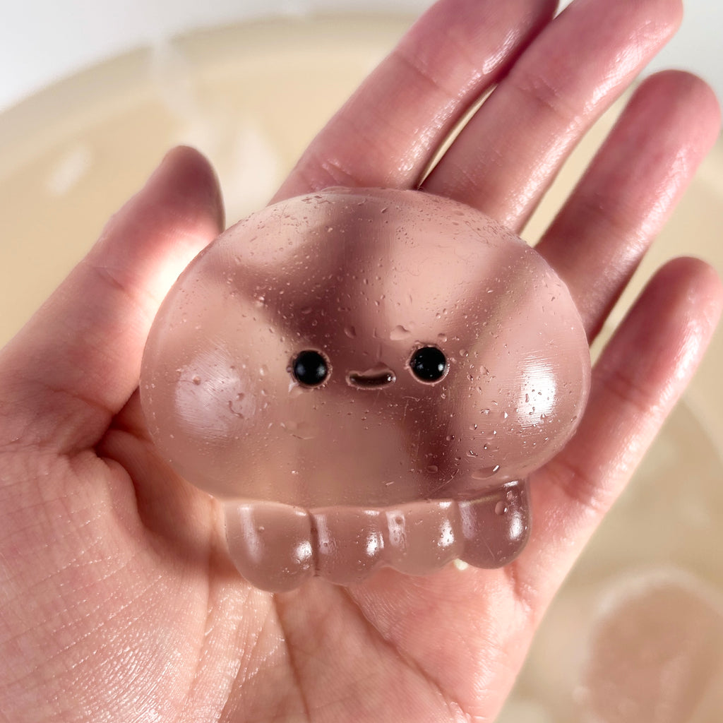 Clear Baby Jellyfish Squishy Toy
