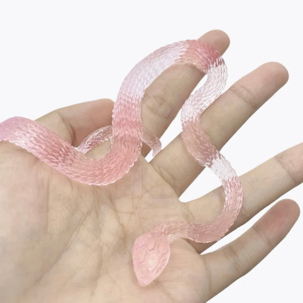 Transparent Snake Squishy Toy