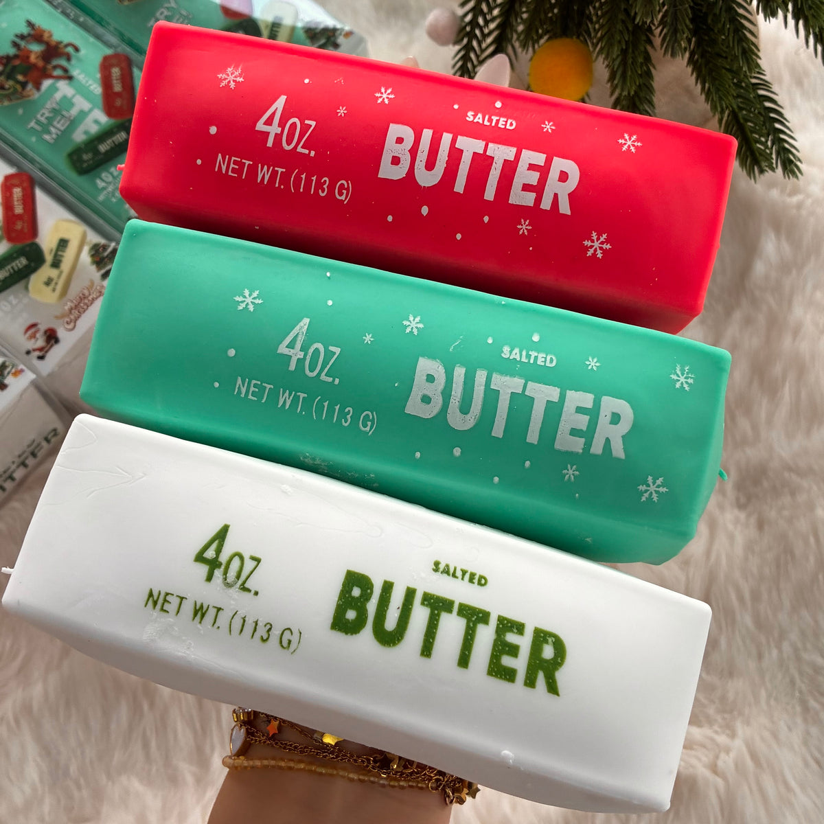 Butter Stick Christmas version🎄