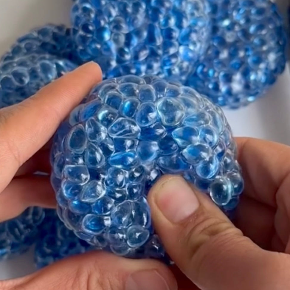 Blue Crystal Bead Stress Ball