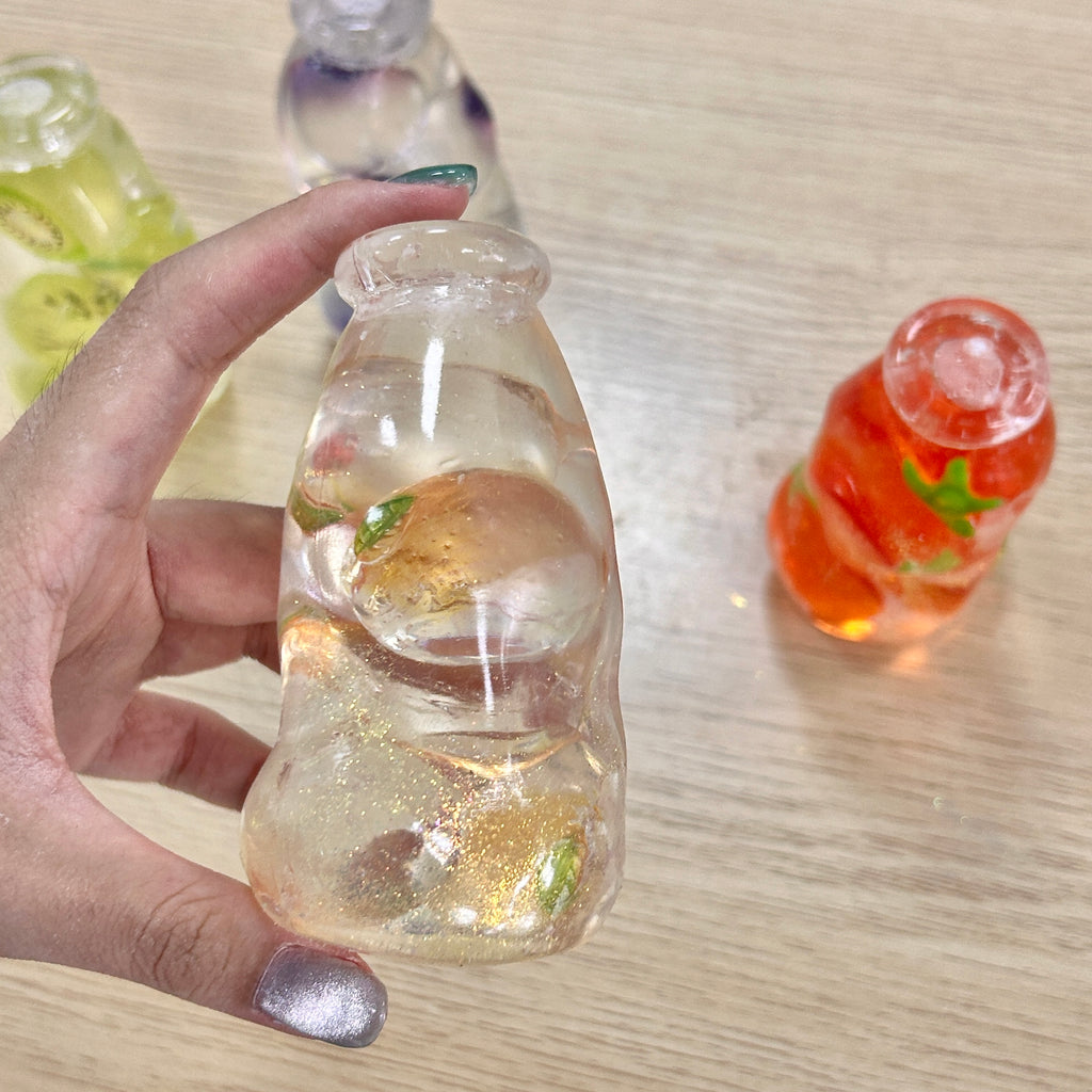 Clear Fruit Bottle