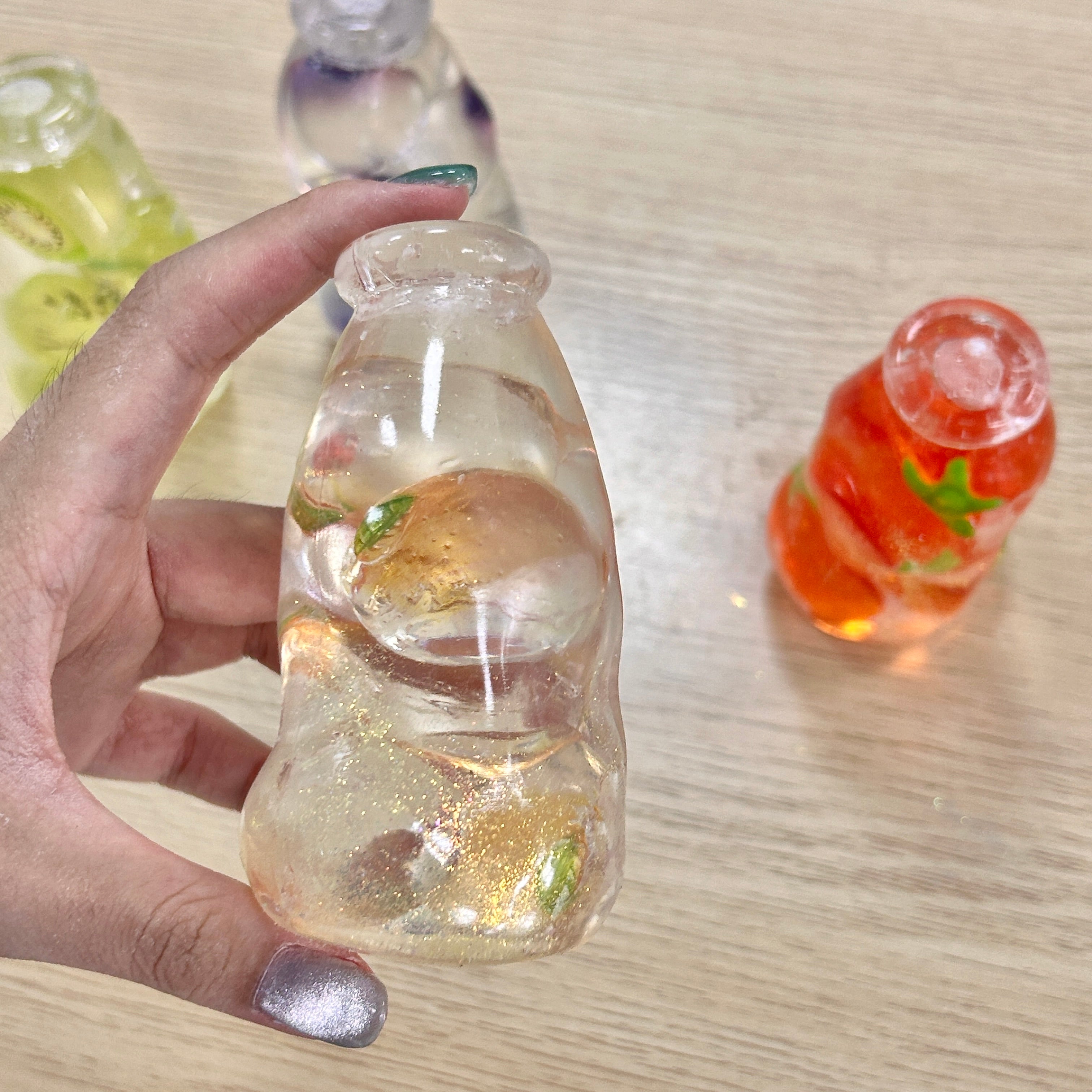 Clear Fruit Bottle