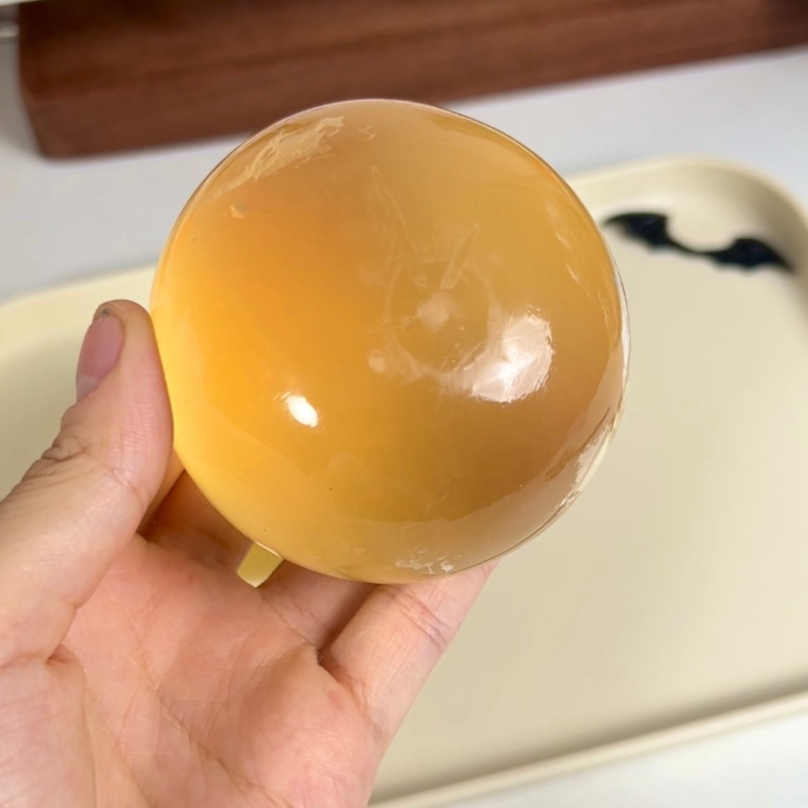 Coconut oil Stress Ball (oily texture)