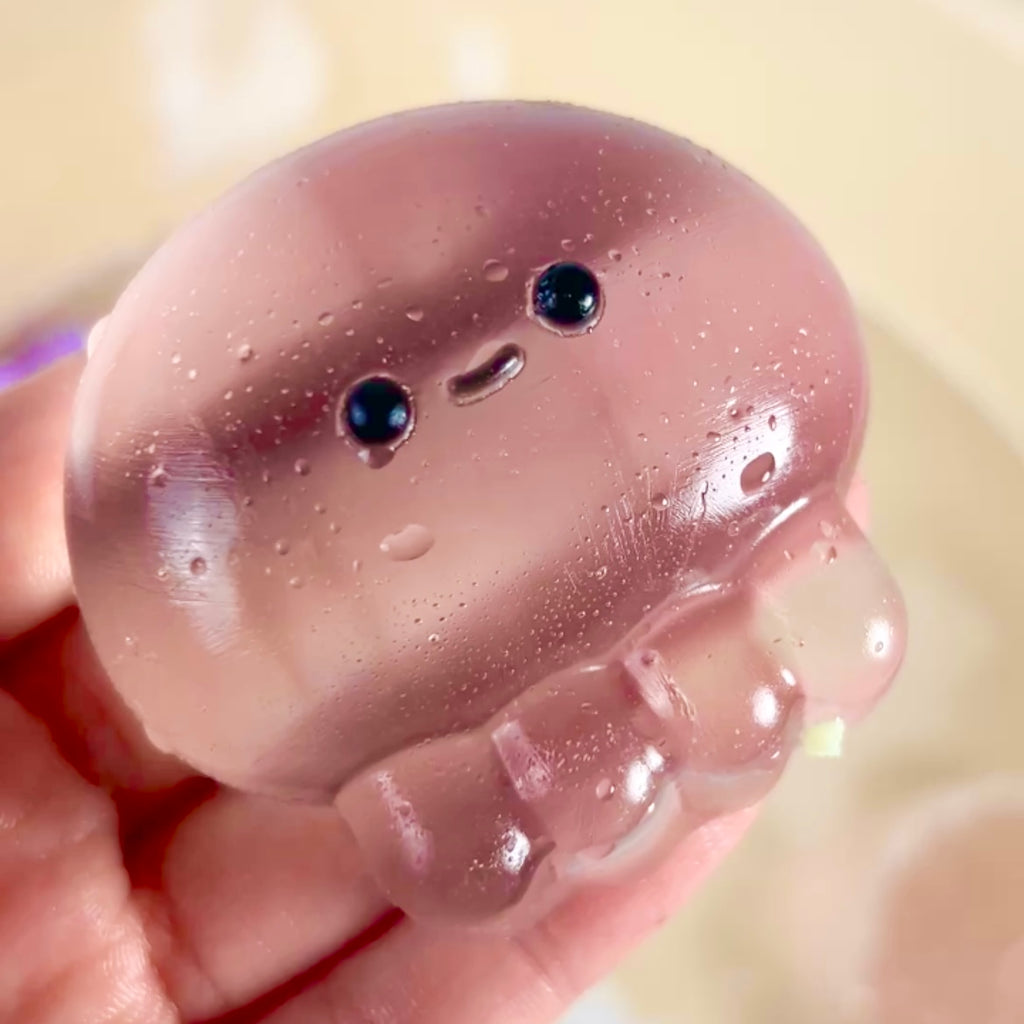 Clear Baby Jellyfish Squishy Toy