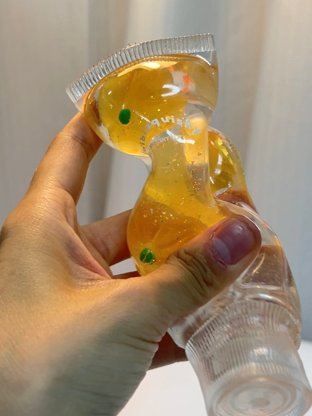 Glow Pumpkin Toothpaste Tube