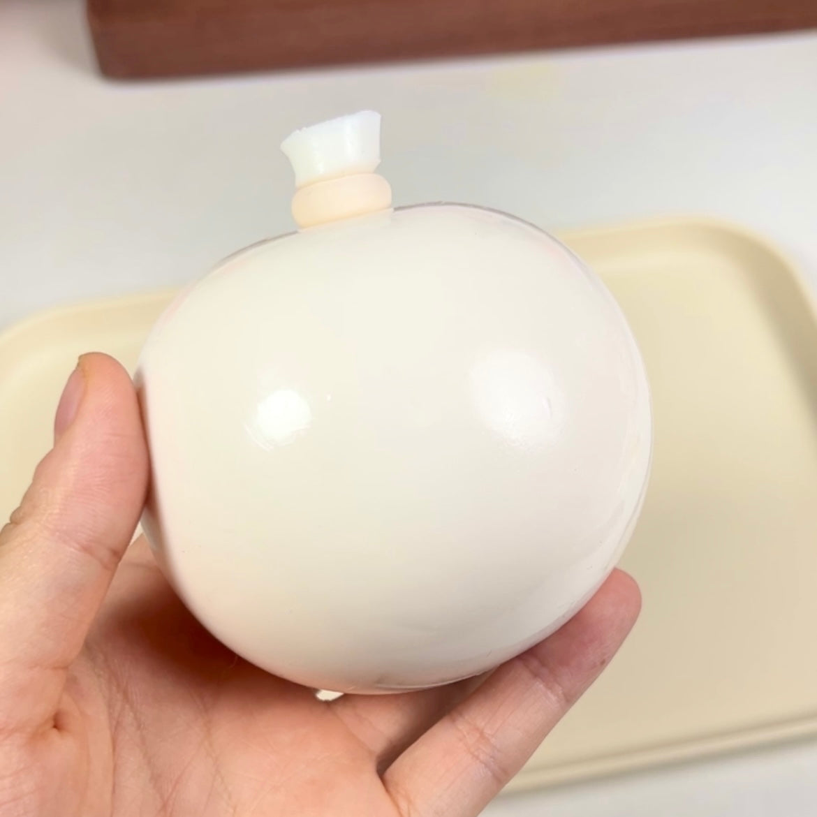 Cheese-Texture Stress Ball