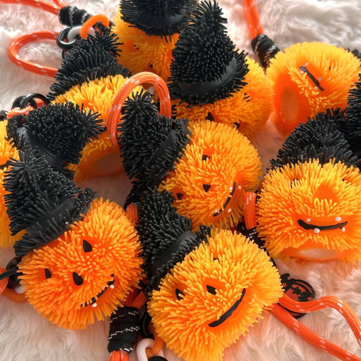 Fuzzy Pumpkin Crunch Charm