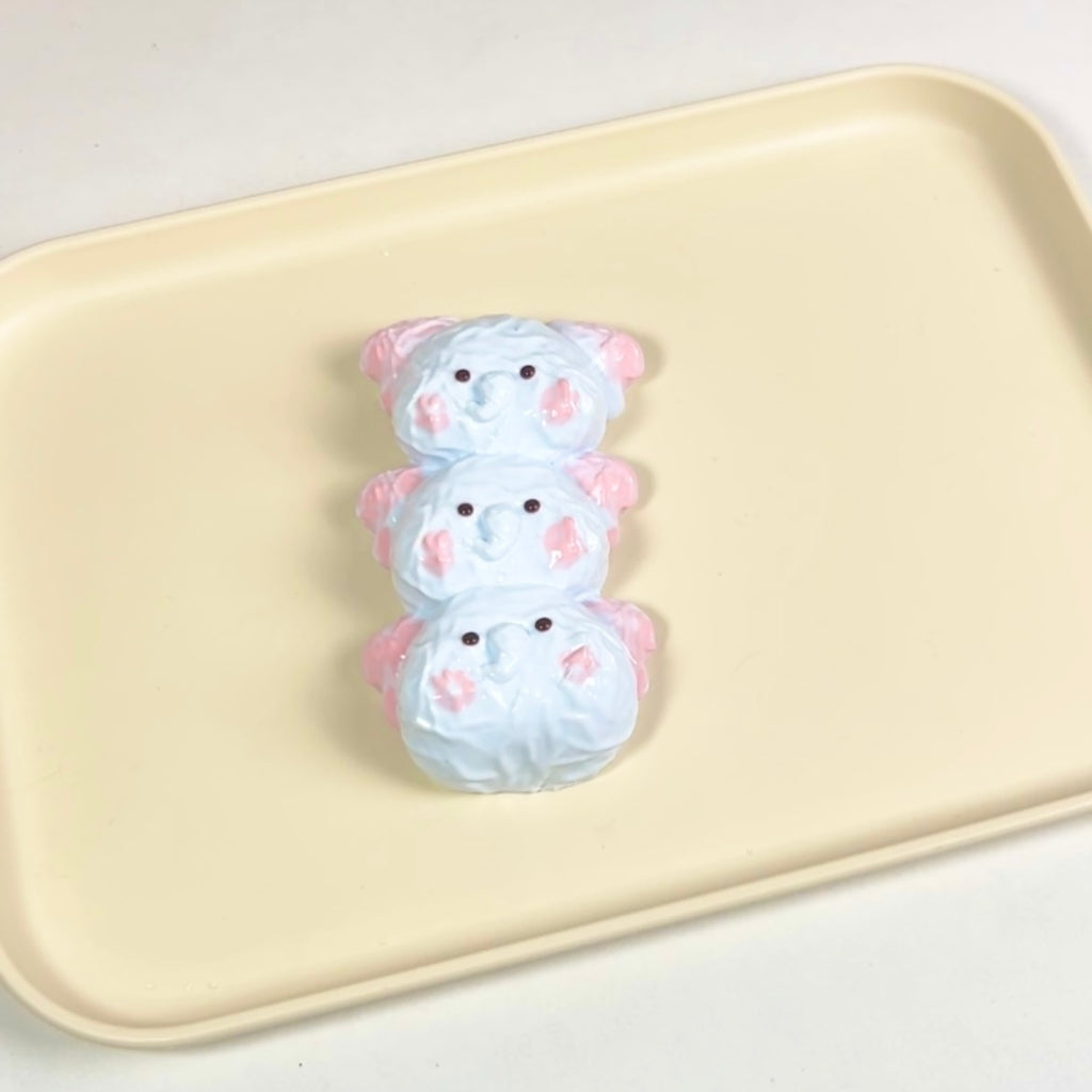 Stacked Elephant Trio Squishy Toy