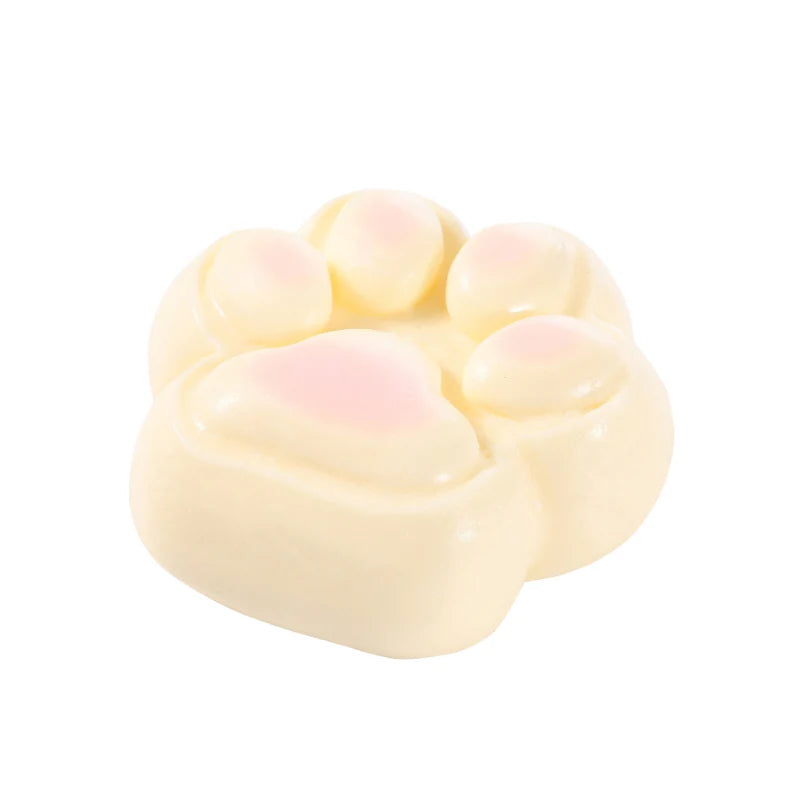 Pink Blush Cat Paw Squishy Toy
