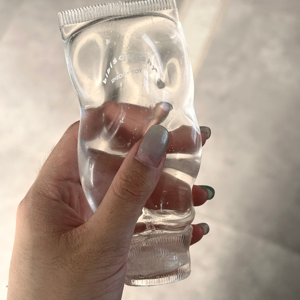 Clear Toothpaste Tube Stress Ball
