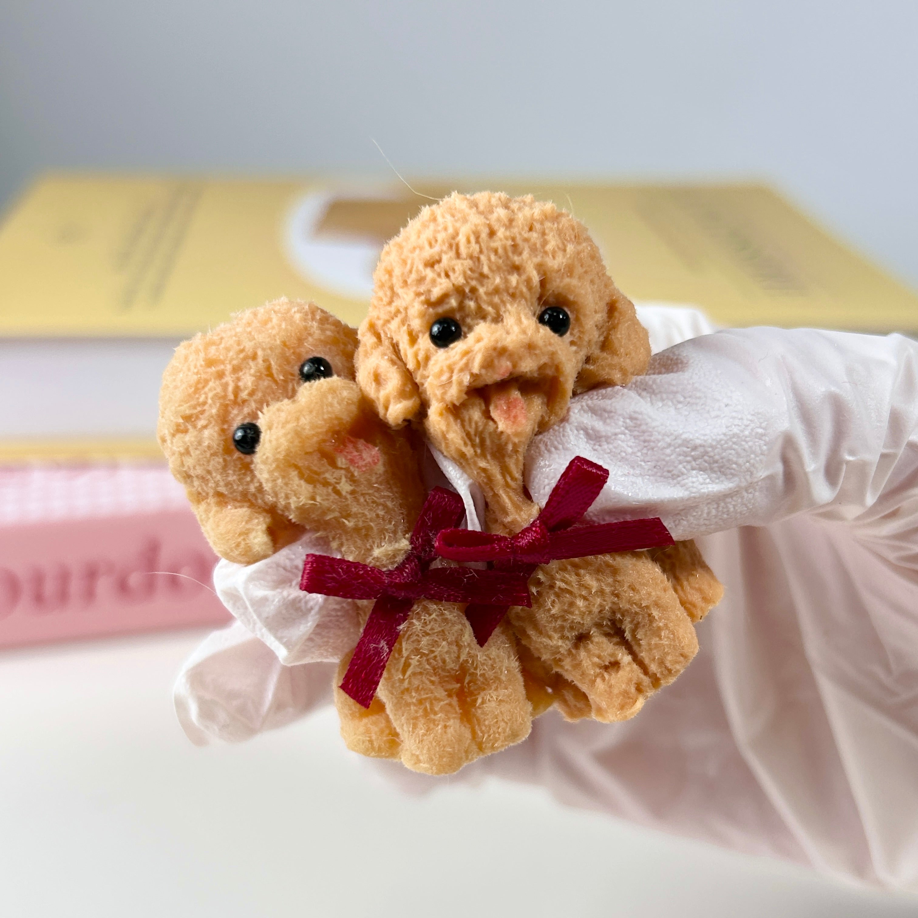 Mini Teddy Dog Squishy Toy