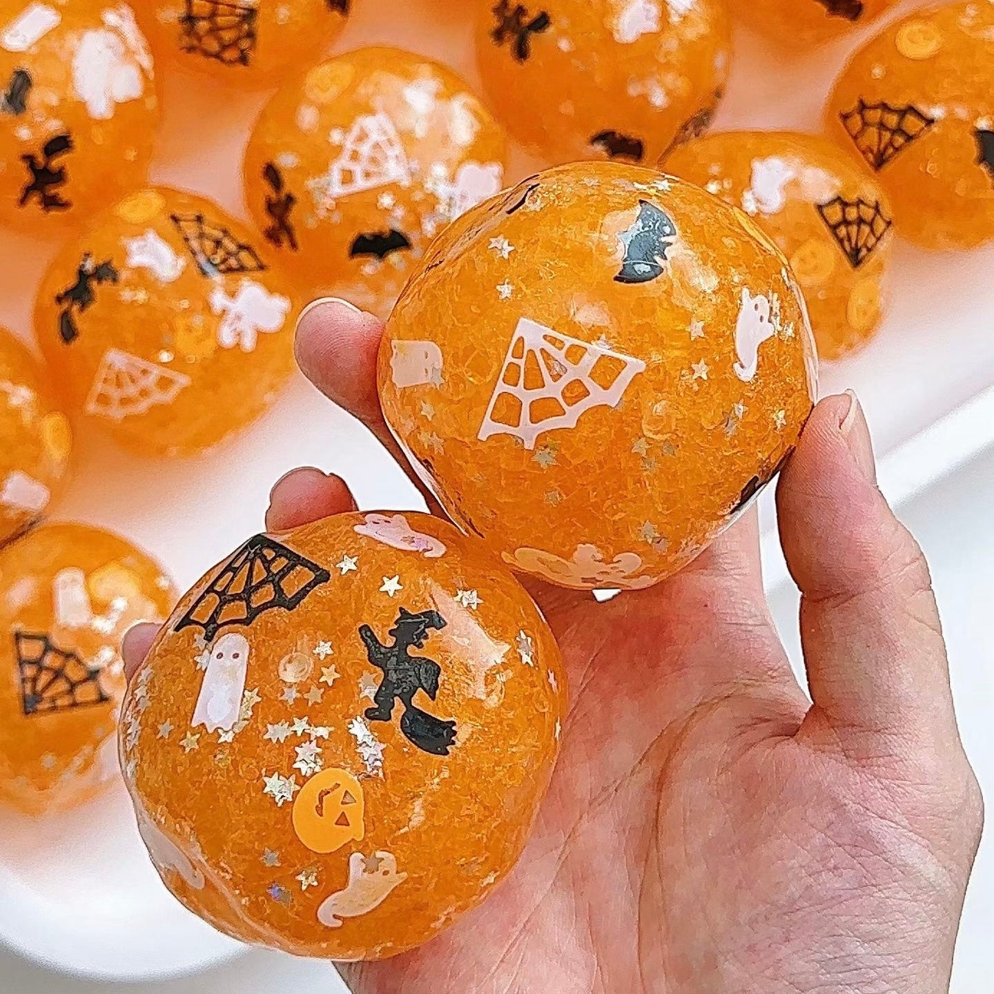 Halloween Pumpkin Slush Ball 🎃✨
