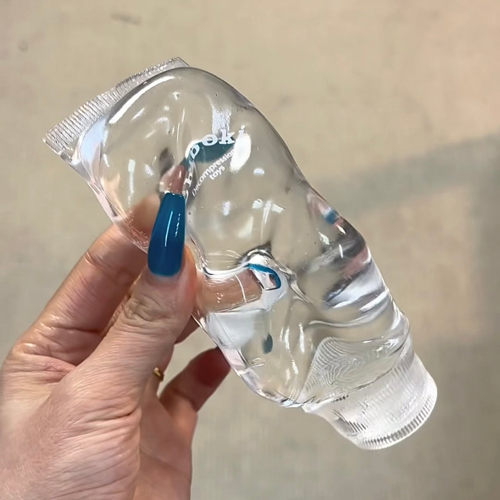 Clear Toothpaste Tube Stress Ball