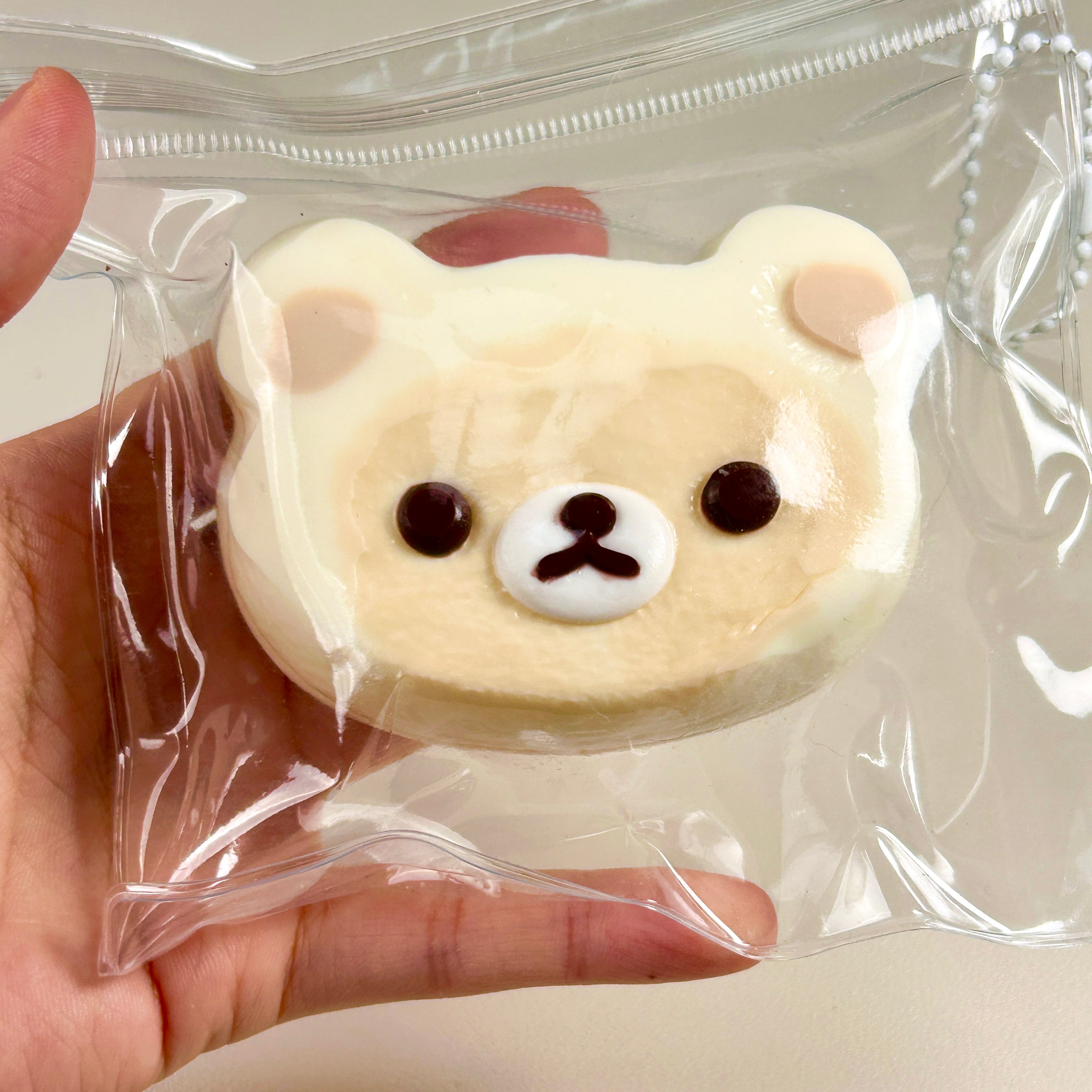Bear Head Squishy Toy