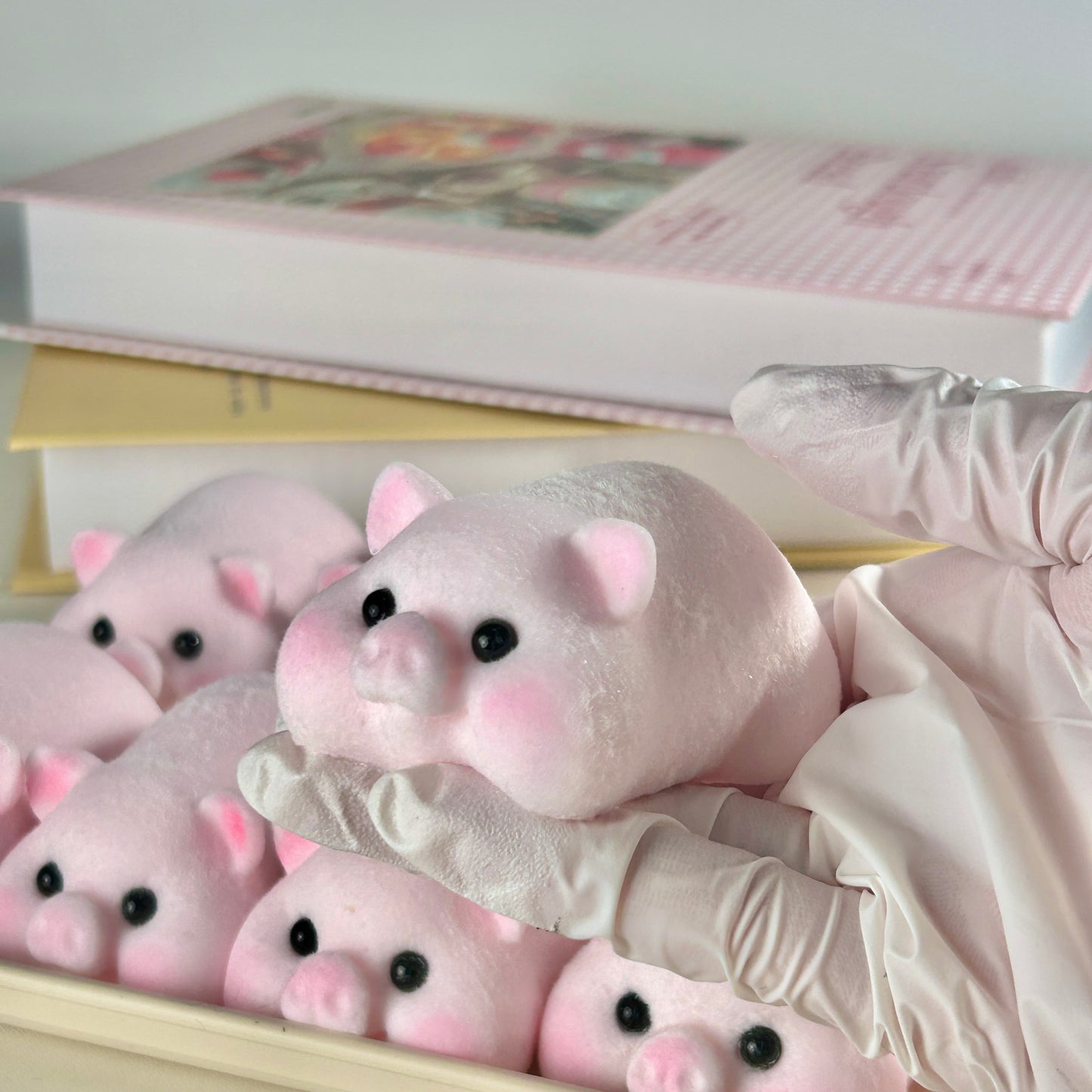 Fluffy Piggy Squishy Toy