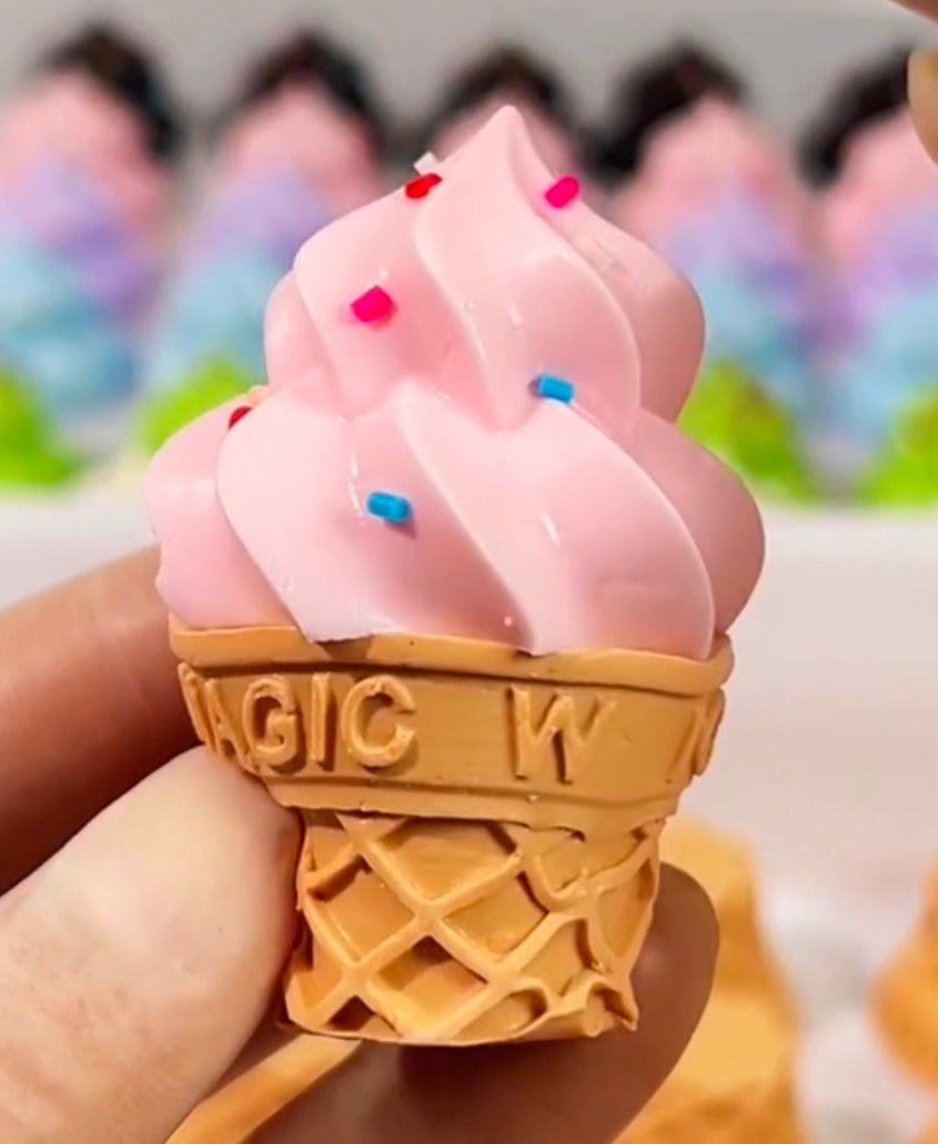 Mini Ice Cream Squishy Toy