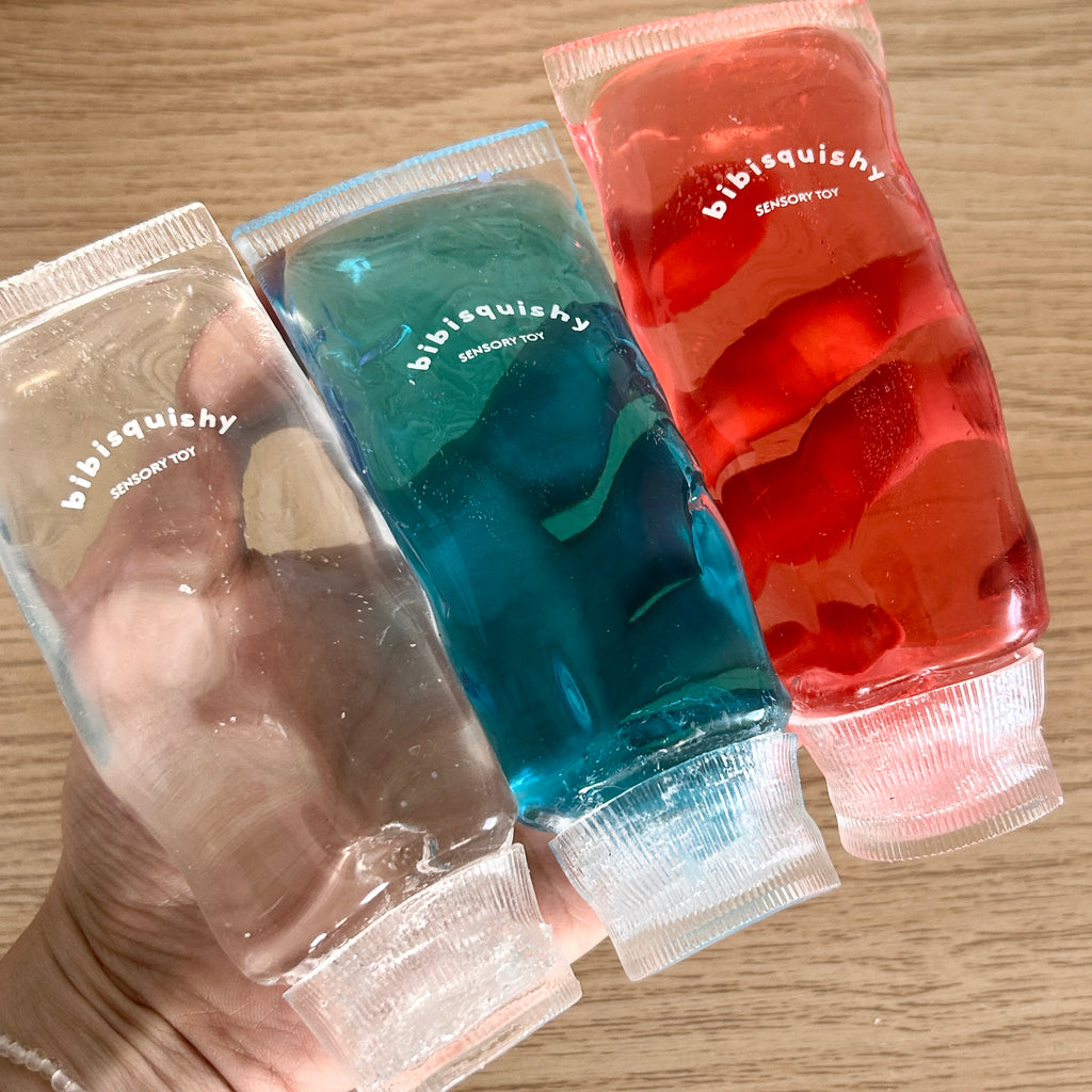 Clear Toothpaste Tube Stress Ball