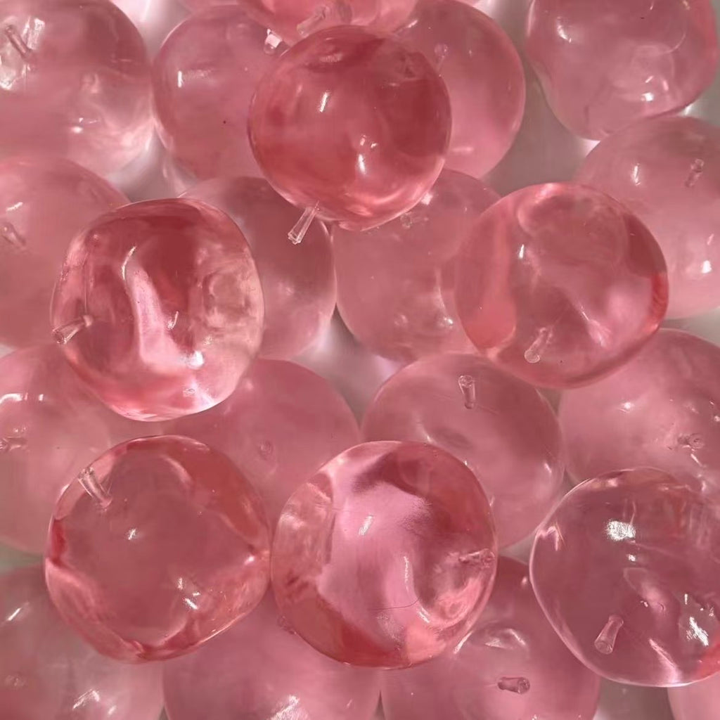 Transparent Pink Apple