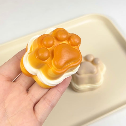 Cat Paw Sandwich Cookie Squishy Toy