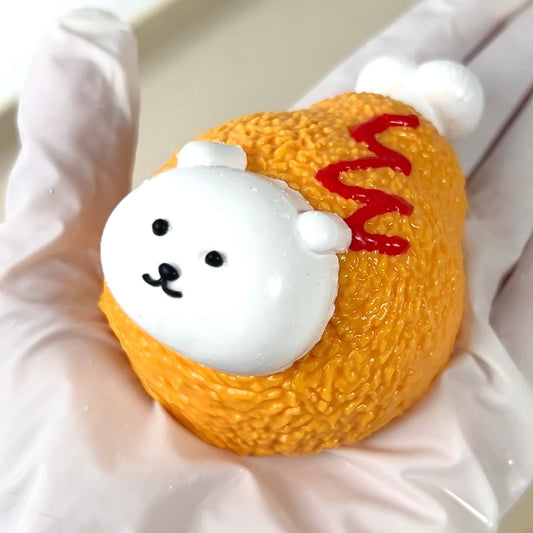 Bear Drumstick Squishy Toy