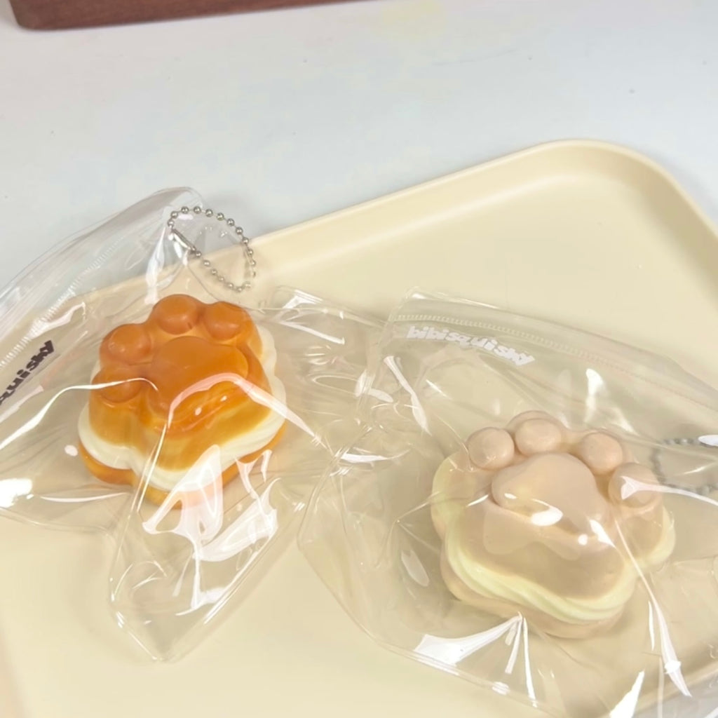 Cat Paw Sandwich Cookie Squishy Toy