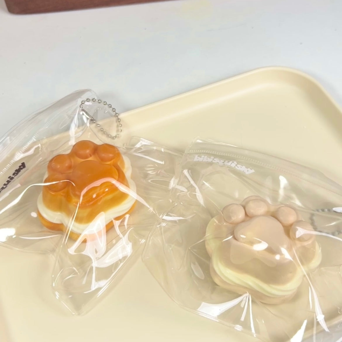 Cat Paw Sandwich Cookie Squishy Toy