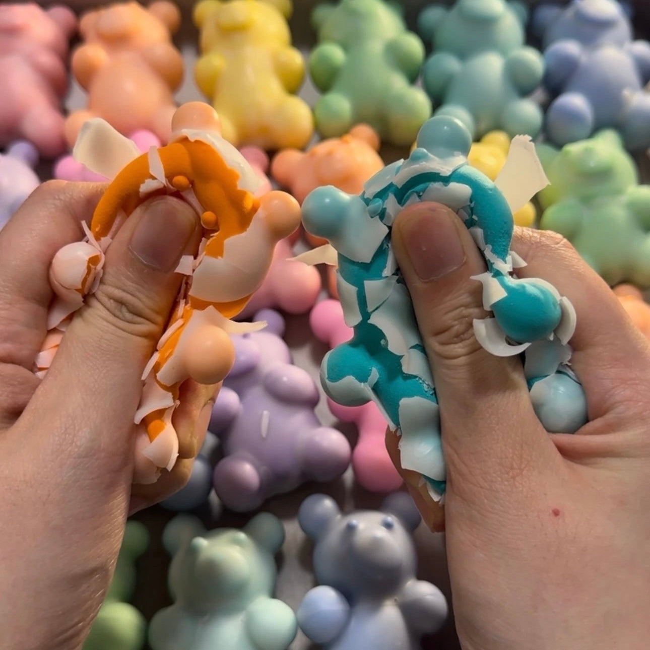 Crunchy Wax Gummy Bear