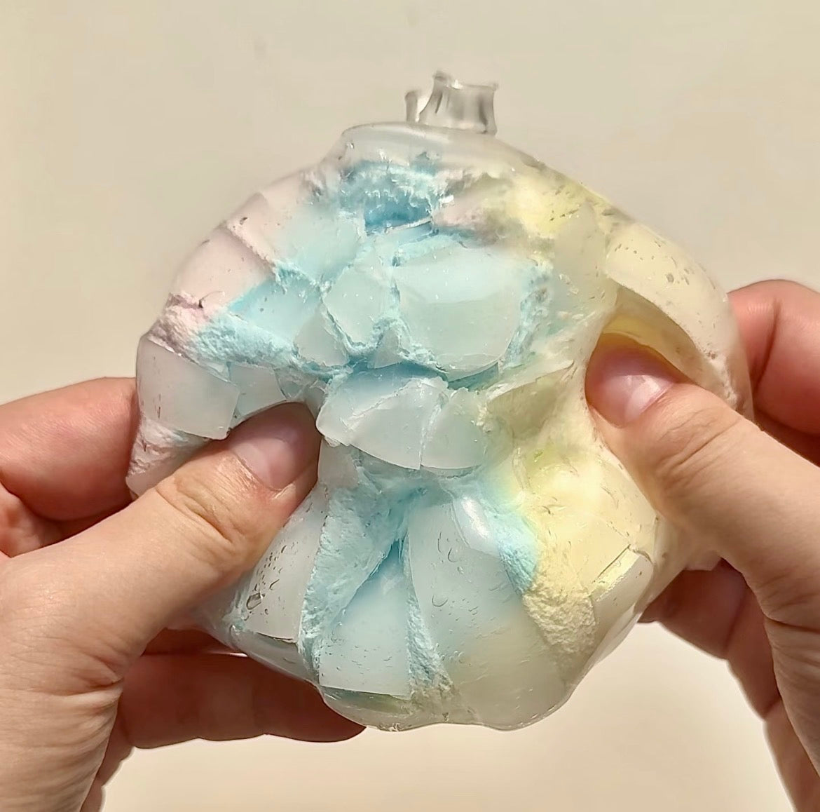 Neapolitan Crunchy Shell Wax Ball