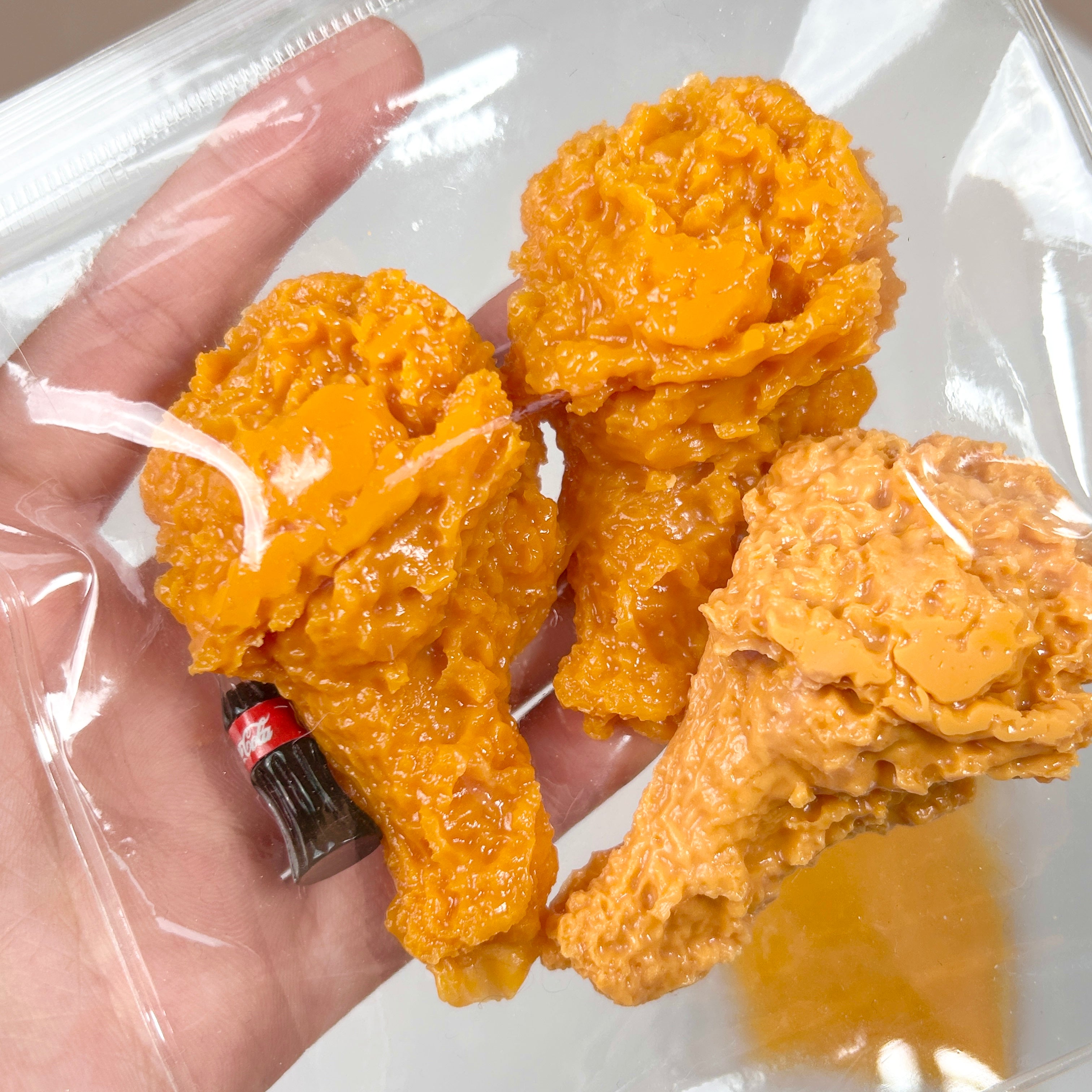 Chicken Combo Squishy Toy with Breadcrumbs