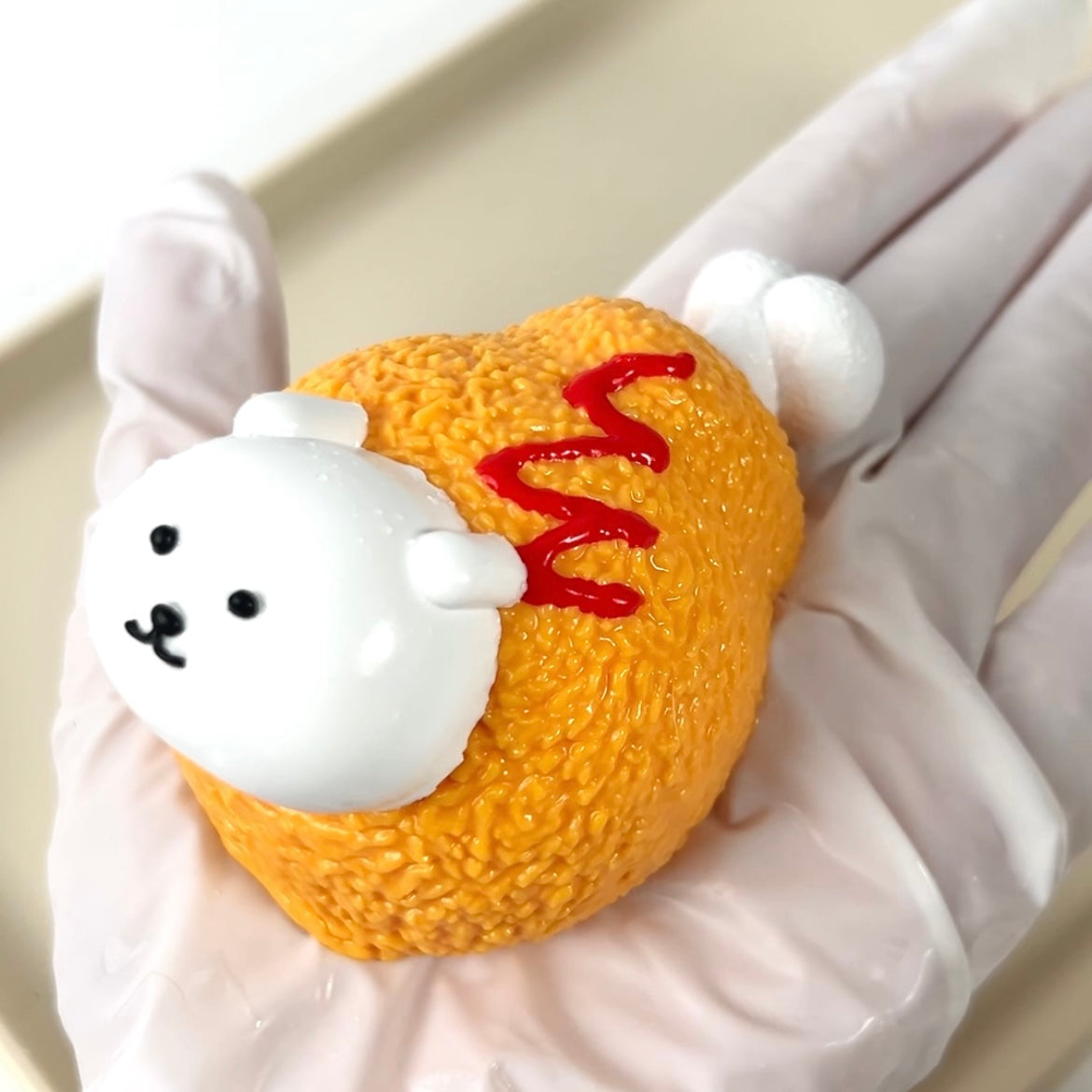 Bear Drumstick Squishy Toy