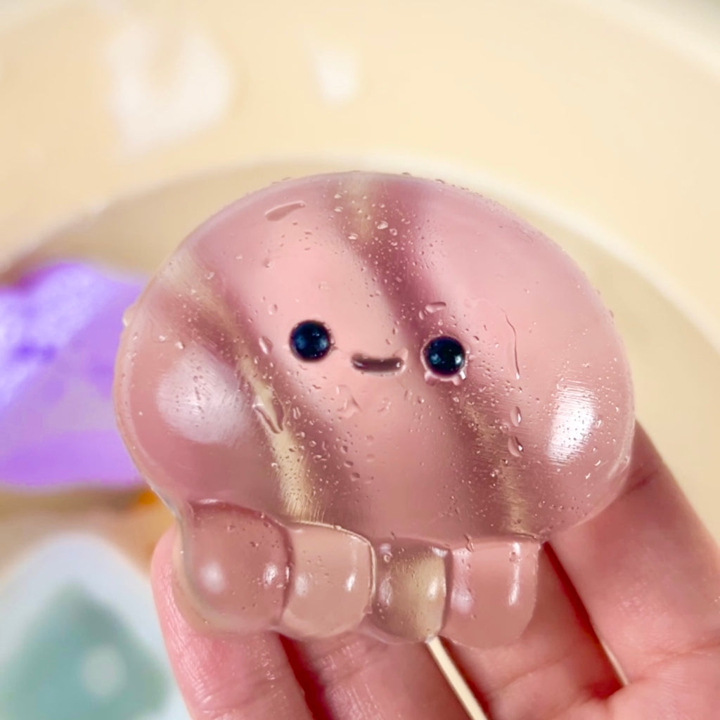 Clear Baby Jellyfish Squishy Toy