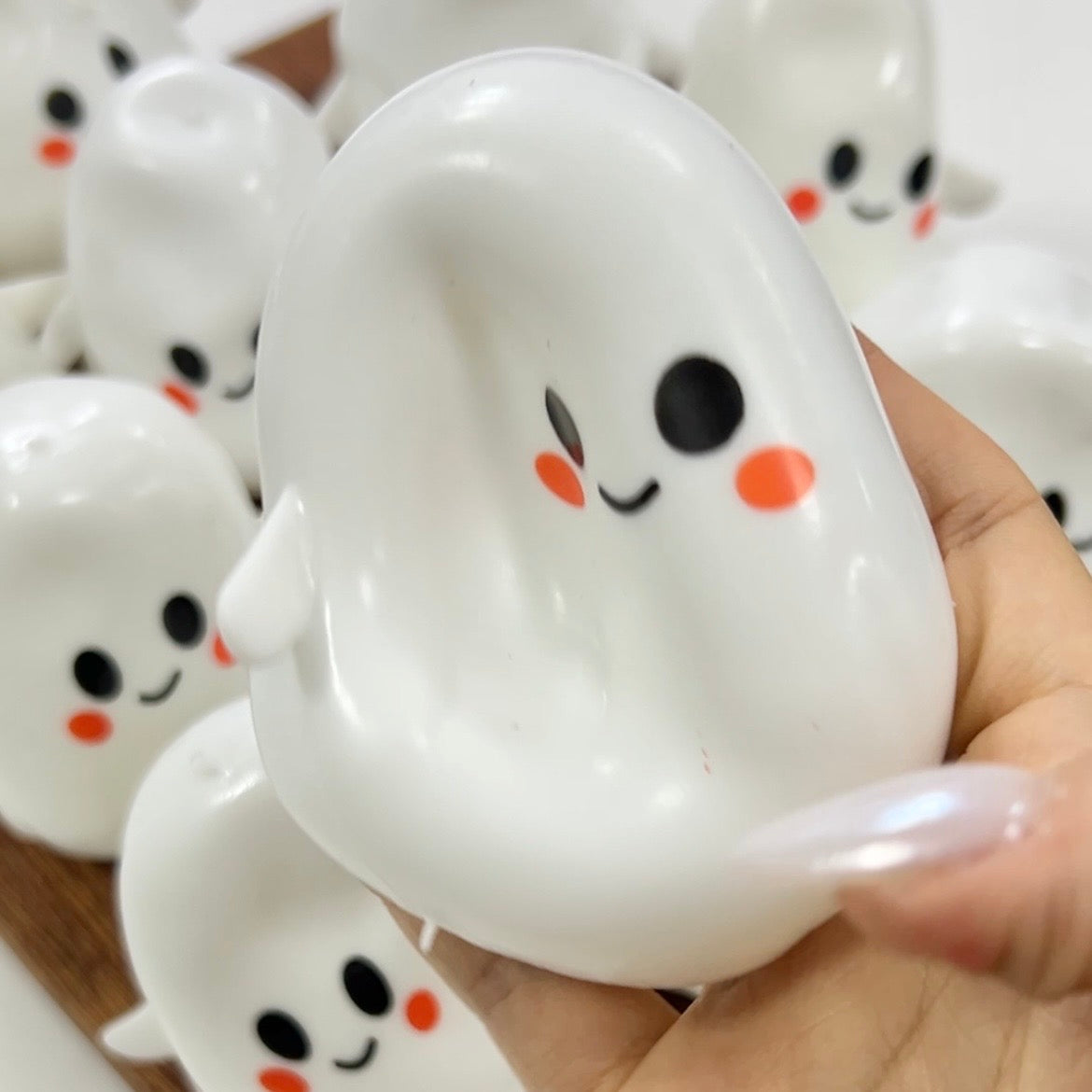 Spooky Ghost Squishy (Vaseline Filled) 👻💕