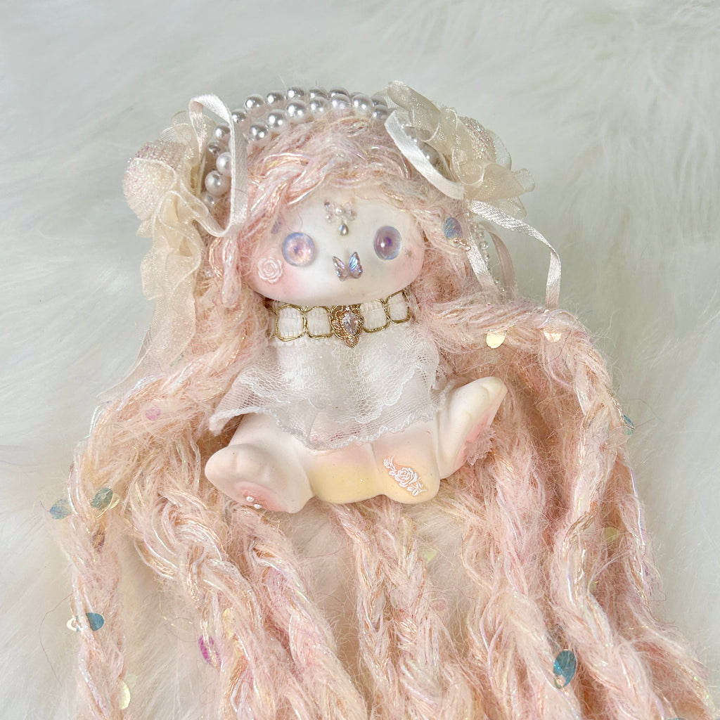 Sparkling Little Fairy Bunny Squishy Toy （one-of-a-kind)