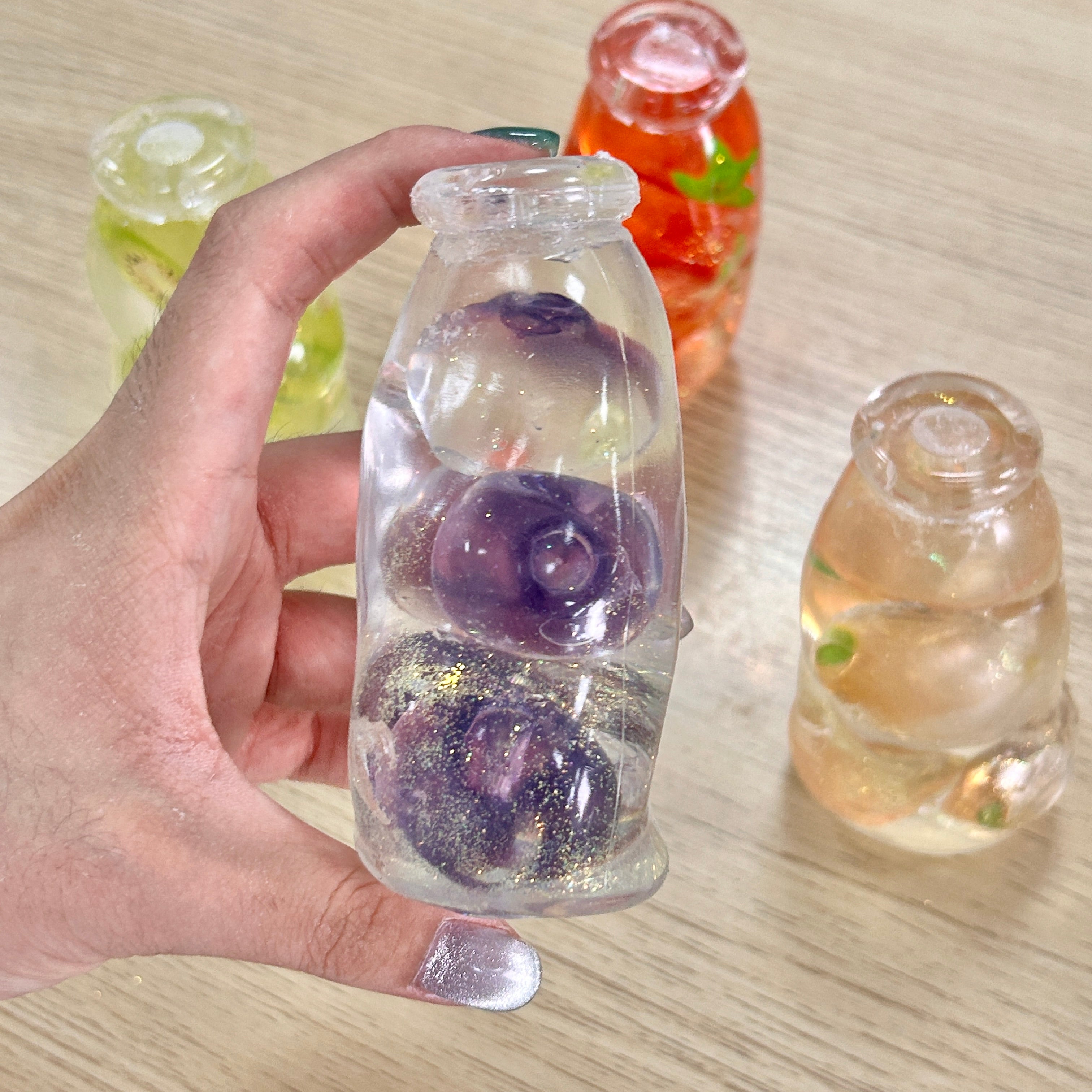 Clear Fruit Bottle