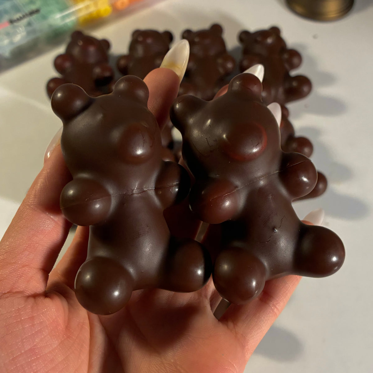 Crunchy Wax Gummy Bear（2pc)