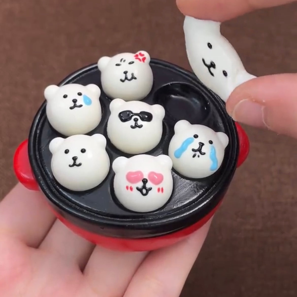 A Tray of Animal (7pc)