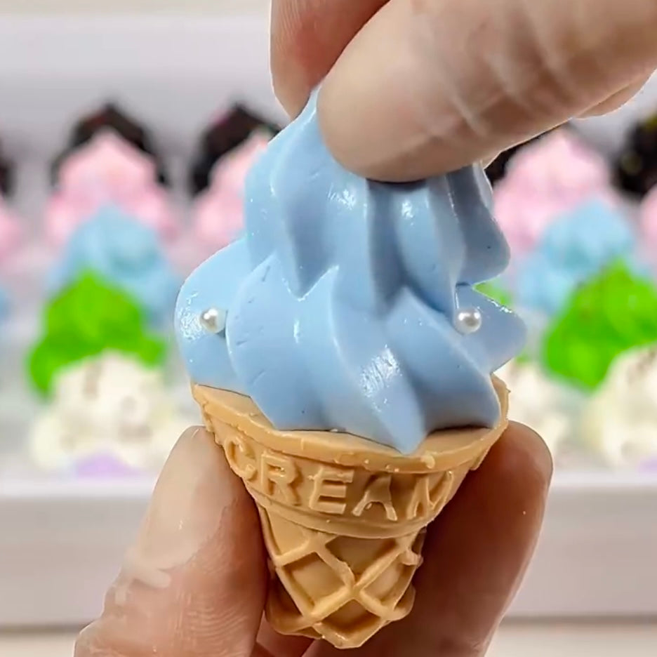 Mini Ice Cream Squishy Toy