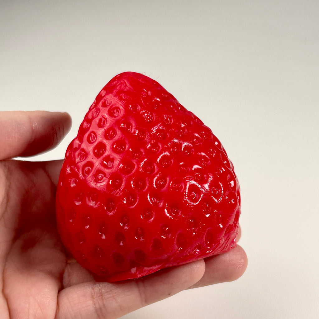 Big Strawberry Squishy Toy